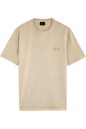 Paul Smith Logo-embroidered Cotton T-shirt - - L