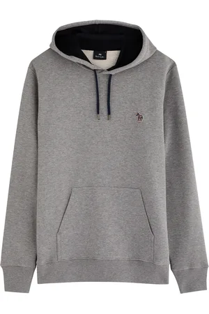 Paul Smith Logo-appliquéd Hooded Cotton Sweatshirt - - M