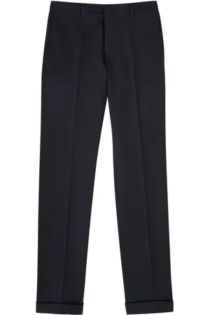 Paul Smith Slim-leg Stretch-cotton Trousers - - 32 (W32 / M)
