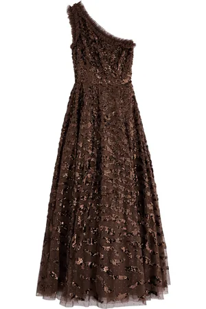 Needle & Thread Ripple Sequin-embellished One-shoulder Tulle Gown - - 2 (UK6 /xs)