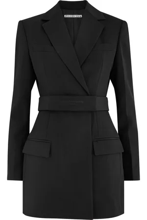 Alexander Wang Belted Wool Mini Blazer Dress - - 8 (UK12 / M)