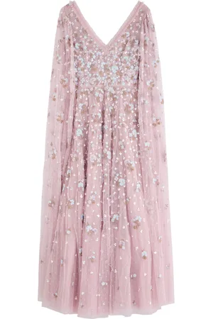 Needle & Thread Dahlia Floral-embroidered Tulle Gown - - 2 (UK6 /xs)