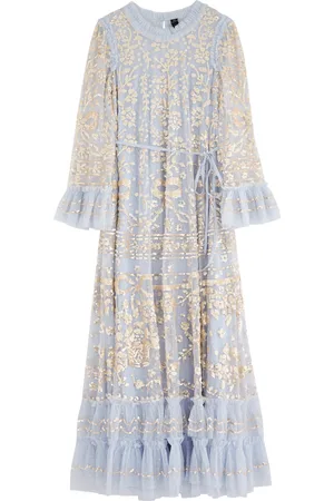 Needle & Thread Celia Sequin-embellished Ruffled Tulle Gown - - 4 (UK8 / S)