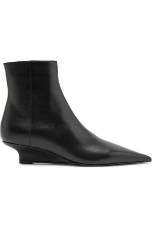 Totême Sharp 50 Leather Ankle Boots - - 37 (IT37 / UK4)