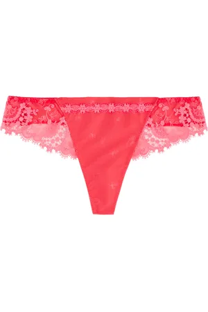 Simone Pérèle Simone PÉRÈLE Wish Satin Thong - - 3 (UK 12 / M)