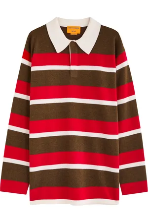 Guest In Residence Striped Cashmere Rugby Jumper - - S (UK8-10 / S)