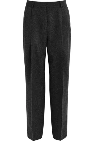 Totême Tapered Wool-blend Trousers - - 40 (UK12 / M)