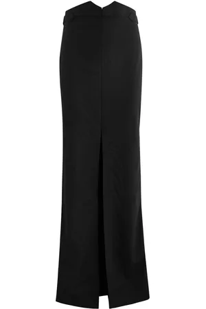 BETTTER Paley Reversible Wool-blend Maxi Skirt - - L (UK14 / L)