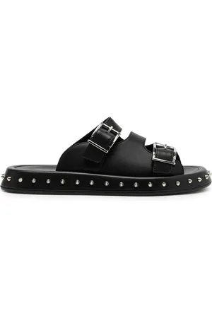 Alexander McQueen Studded Leather Sandals - - 36 (IT36 / UK3)