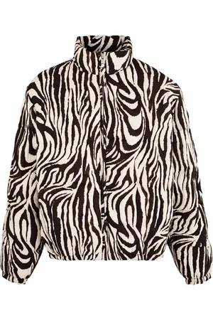 ERL Zebra-print Quilted Cotton Jacket - - L