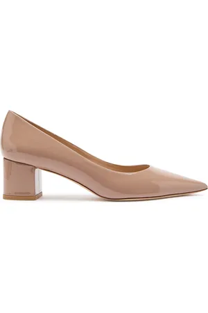 Stuart Weitzman Stuart Power 50 Patent Leather Pumps