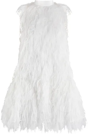 Roksanda Odette Fringed Silk-chiffon Mini Dress - - 12 (UK12 / M)