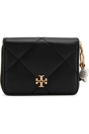 Tory Burch Kira Charm Quilted Leather Wallet - - One Size