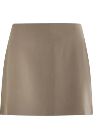 MATTEAU Wool-blend Mini Skirt - - 2 (UK 8 / S)