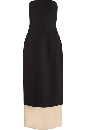 ESSE Issia Panelled Strapless Woven Midi Dress - - 10 (UK10 / S)