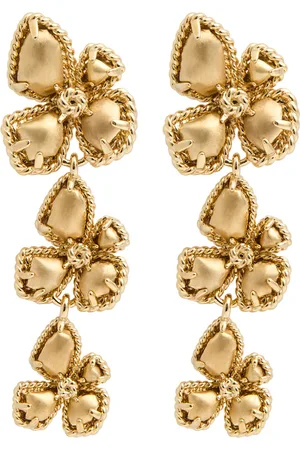 ZIMMERMANN Bloom Large 12kt -plated Drop Earrings - One Size