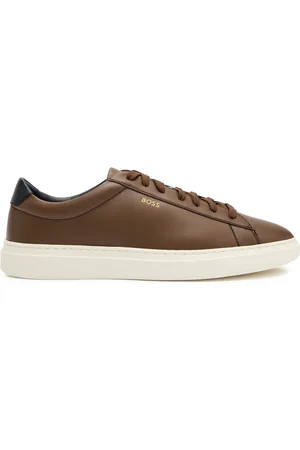 HUGO BOSS Kieran Leather Sneakers - - 6 (IT40 / UK6)