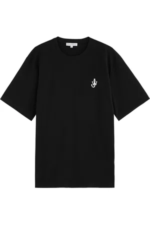 J.W.Anderson Logo-embroidered Cotton T-shirt - - M