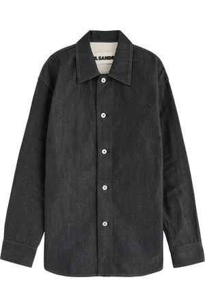 Jil Sander Contrast-stitch Denim Shirt - - M