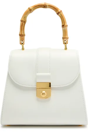 VERONICA BEARD Bamboo Leather top Handle bag - - One Size