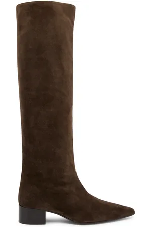Khaite Andee 40 Suede Knee-high Boots - - 39 (IT39 / UK6)