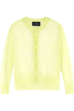 Simone Rocha Open-knit Mohair-blend Cardigan - - L (UK14 / L)