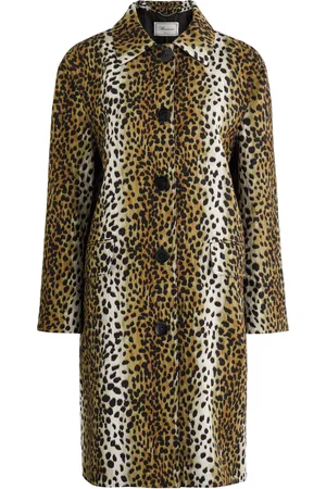 BLUMARINE Jacquard Cotton-blend Coat - 44 (UK12 / M)