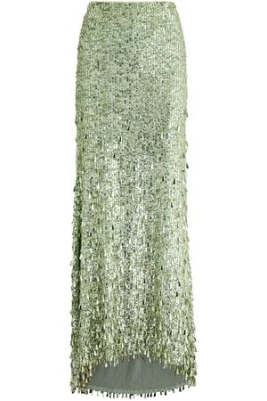 ALICE+OLIVIA Charity Embellished Tulle Maxi Skirt - - 6 (UK10 / S)
