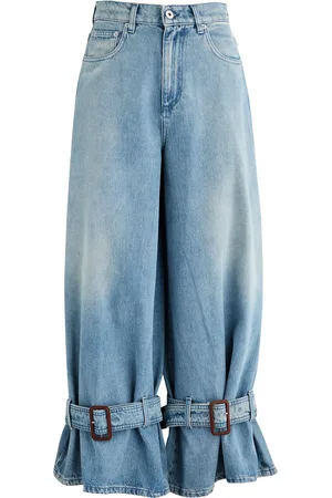 J.W.Anderson Buckled Barrel-leg Jeans - - 24 (W24 / UK6 / XS)