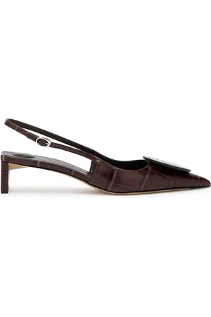 Jacquemus Les Slingbacks Duelo Leather Pumps