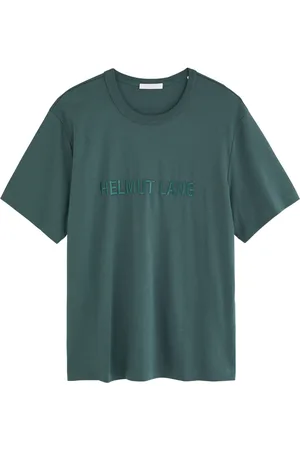 Helmut Lang Logo-embroidered Cotton T-shirt - - L