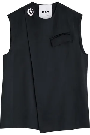 DAY Birger et Mikkelsen Marlin Satin Wrap top - - 36 (UK10 / S)