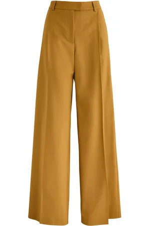 La DoubleJ Wide-leg Stretch-wool Trousers - - M (UK12 / M)