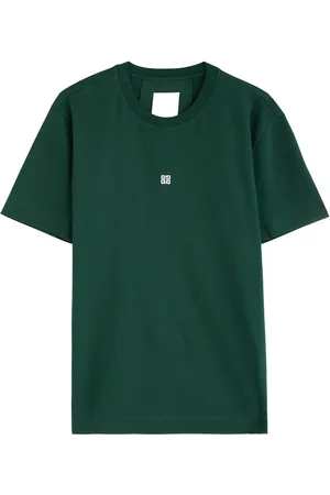 Givenchy 4G Logo-embroidered Cotton T-shirt - - L