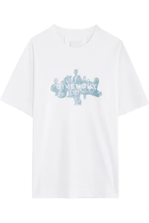 Givenchy Logo Printed Cotton T-shirt - - L