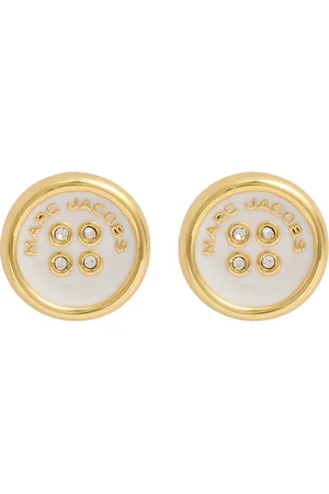 Marc Jacobs Button Stud Earrings - - One Size