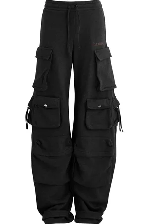 The Attico Fern Wide-leg Cotton Cargo Trousers - - 42 (UK10 / S)