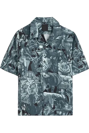 Givenchy Printed Silk-twill Shirts - - 38 (C15 / S)