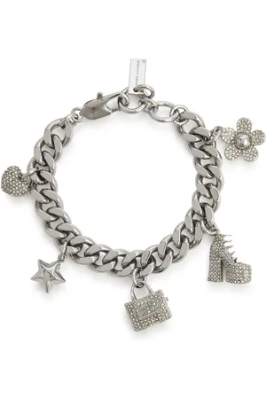 Marc Jacobs Icon Mini Charm -plated Bracelet - One Size