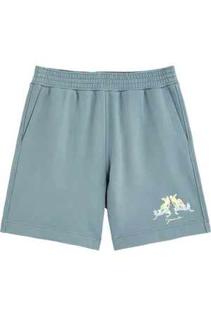Givenchy Logo Embroidered Cotton Shorts - - L