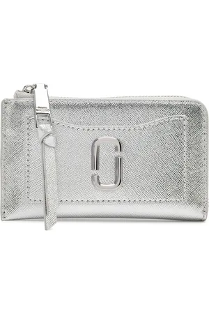 Marc Jacobs The Utility Snapshot Metallic Leather Wallet - - One Size