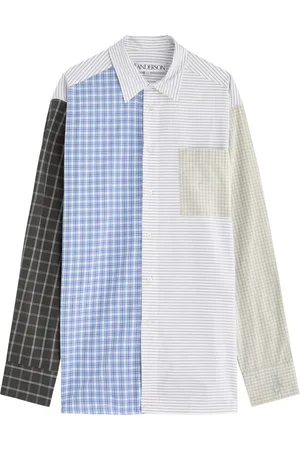 J.W.Anderson Patchwork Printed Cotton Shirt - - 46 (IT46 / S)