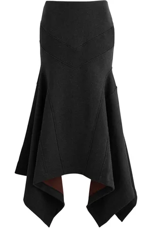 The Attico Panelled Cotton Midi Skirt - - 42 (UK10 / S)
