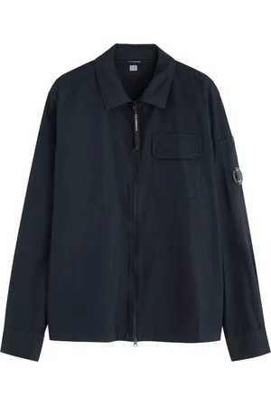 C.P. Company Lens Cotton Gabardine Overshirt - - L