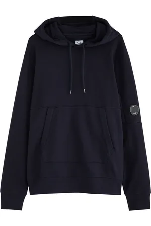 C.P. Company Diagonal Raised Hooded Cotton Sweatshirt - - L