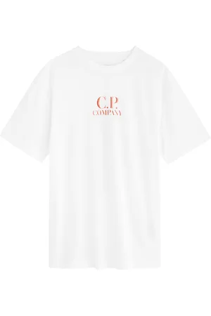 C.P. Company Logo-print Cotton T-shirt - - L