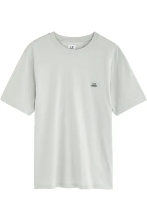 C.P. Company Logo-embroidered Cotton T-shirt - - L