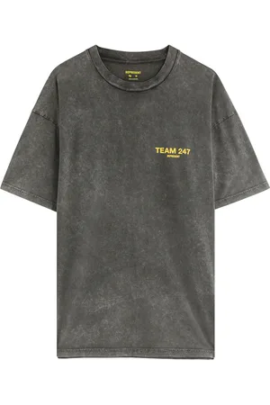 Represent Team 247 Printed Stretch-cotton T-shirt - - L
