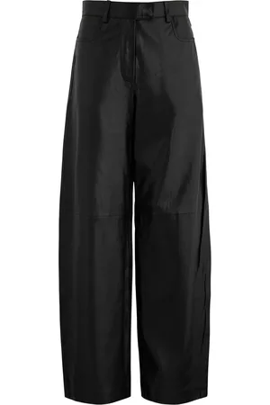 Remain by Birger Christensen Wide-leg Leather Trousers - - 38 (UK10 / S)