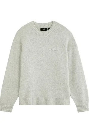 Represent Logo-embroidered Knitted Jumper - - L